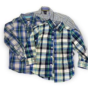 Boys Button Down‎ Long Sleeve